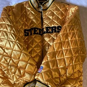 Mens Steelers reversible jacket